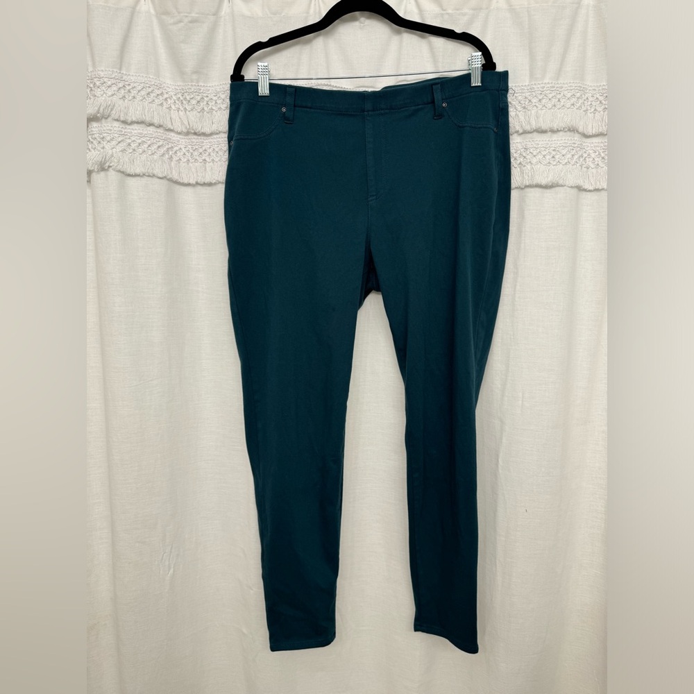 Time and Tru Teal Jeggings